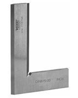 VOGEL Haarwinkel, ohne Anschlag 50 x 40mm, gehärtet, INOX, DIN875/00 - Winkelmessen