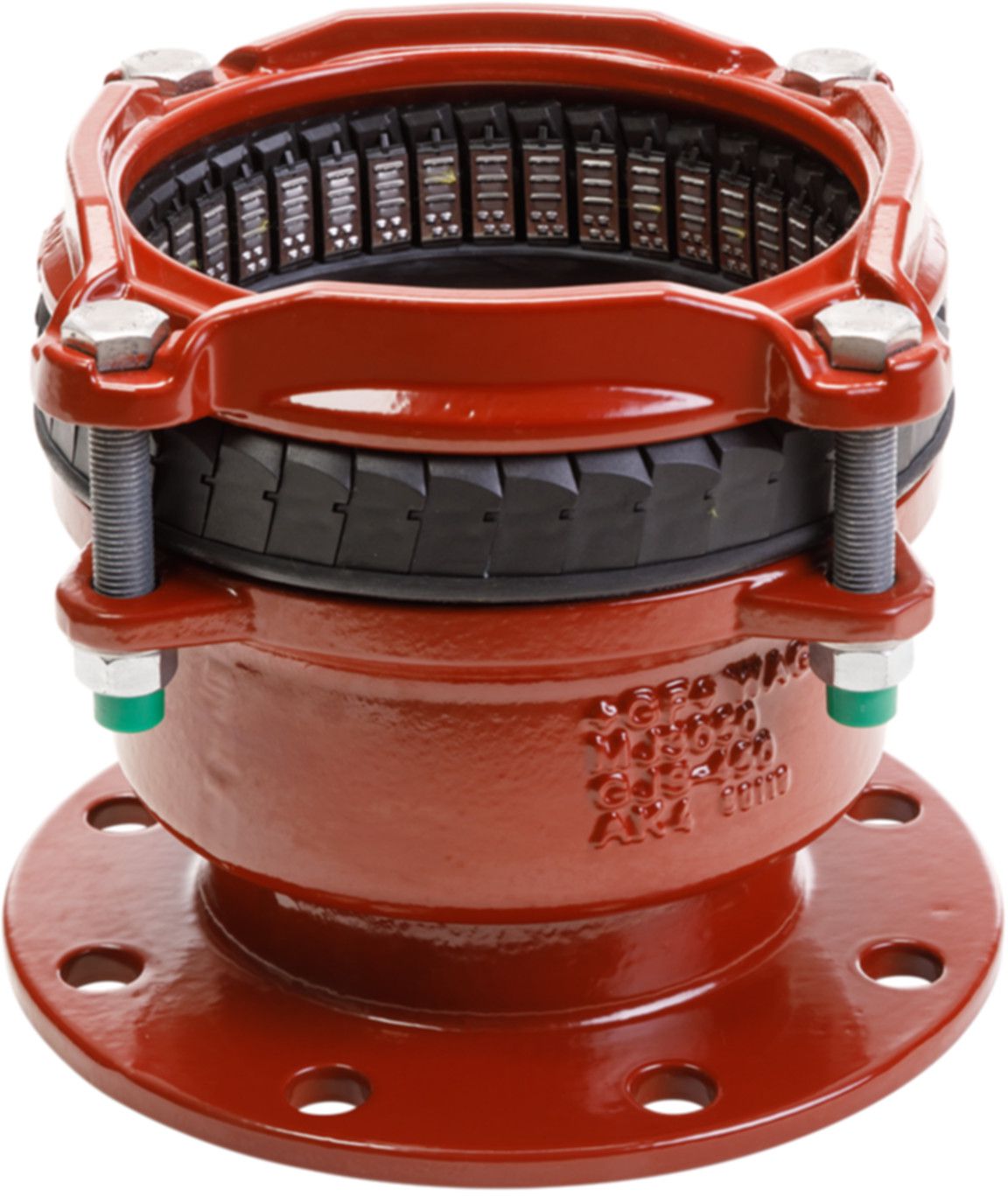 E-Stück, zugfest Typ 3057 DN 200 PN 10/16 Spannbereich 192-232mm 709 355 224 - GF Waga-Multi/Joint