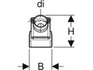 Schalungskasten einfach 14/16/20mm 651.400.00.1 - Geberit-Push Fit-Formstücke