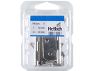 Hettich Zierscharnier vernickelt, 50 x 40mm, à 2 Stk - Diverse Möbelbeschläge und Zubehör