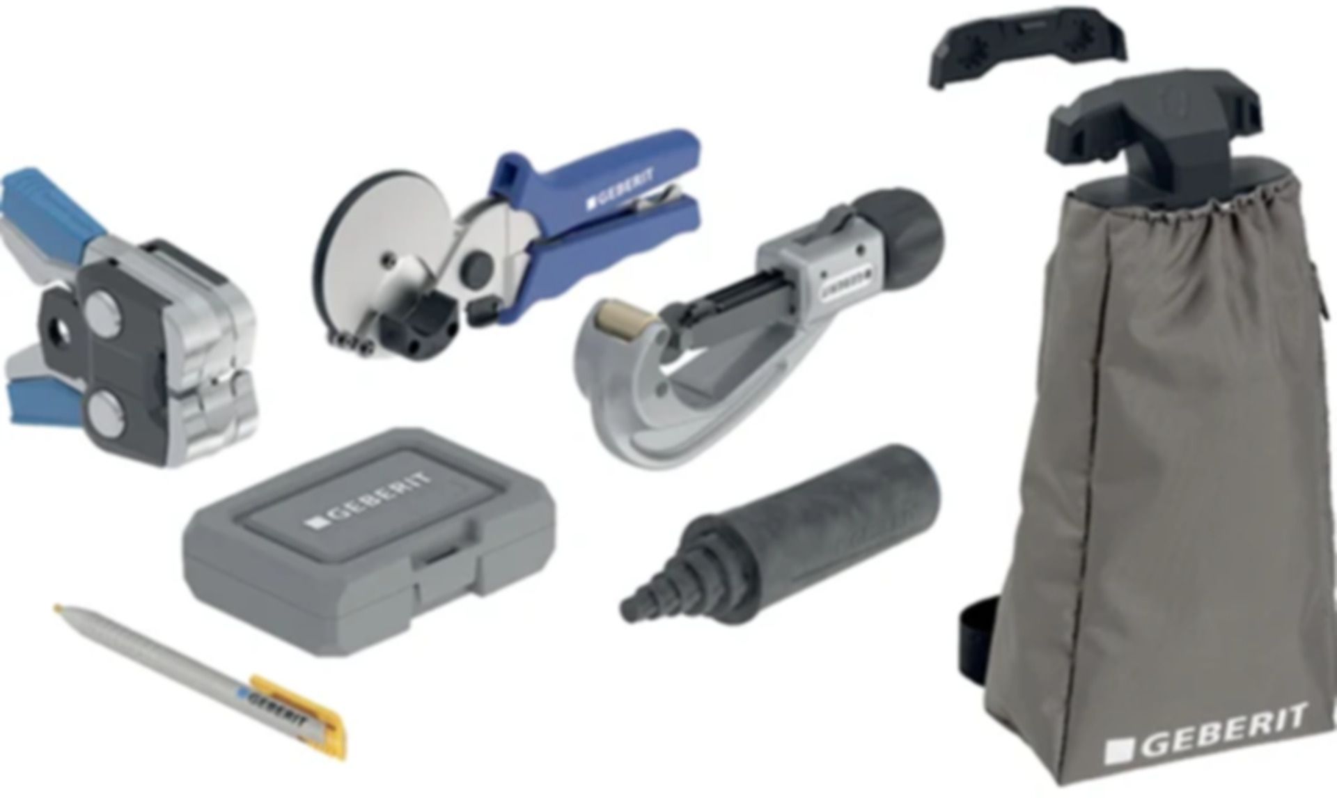 FlowFit Pressbackenset (2) 16-75mm 691.037.00.1 - Geberit Werkzeuge und Zubehör