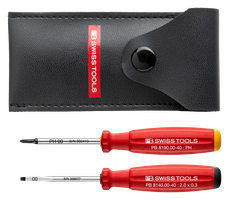 PB Schraubenzieherset 8535 in Etui für Schlitz- und PH-Schrauben, Gr. 00 - Schraubenzieher