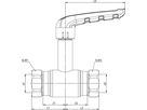 Kugelhahnen lange Spindel Fullflow BF120011| DN 25 - Ballofix/Broen-Armaturen
