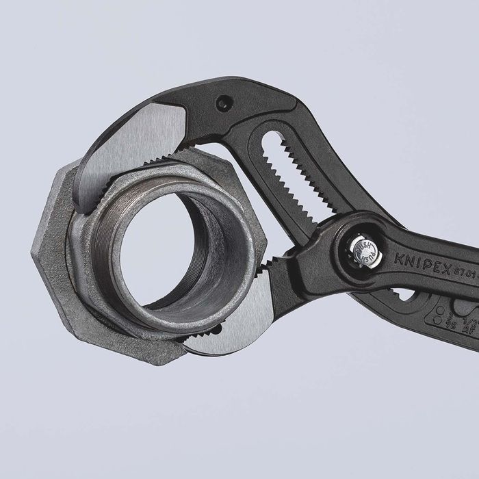 KNIPEX Wasserpumpenzange "Cobra" 8701, L= 400mm, -95mm, PVC-Griffhülle - Zangen, Schneiden