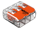 WAGO Steckklemme Compact 221 3-Leiter 0.14-4 mm², Pack à 12Stk. - Elektrozubehör