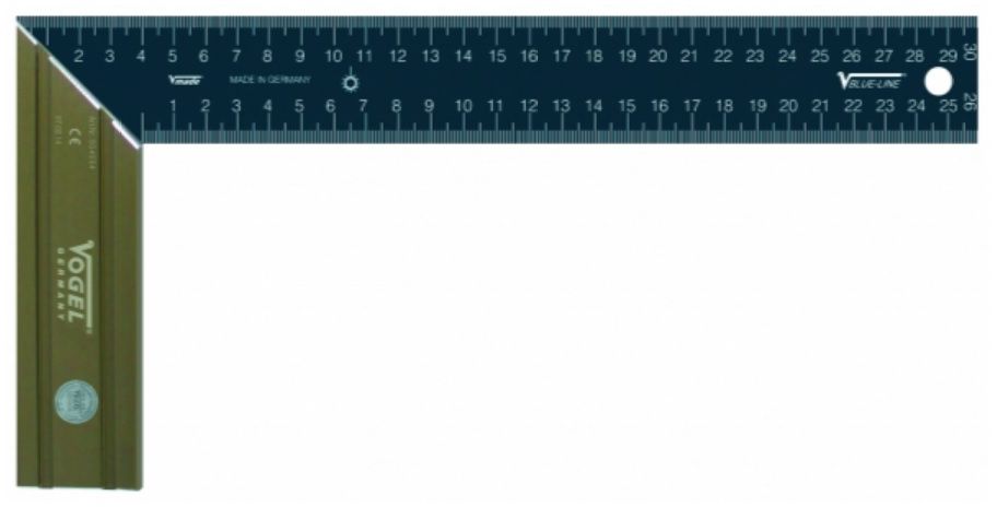VOGEL Universalwinkel Messbereich 250 mm, Länge Griff 145 mm - Winkelmessen
