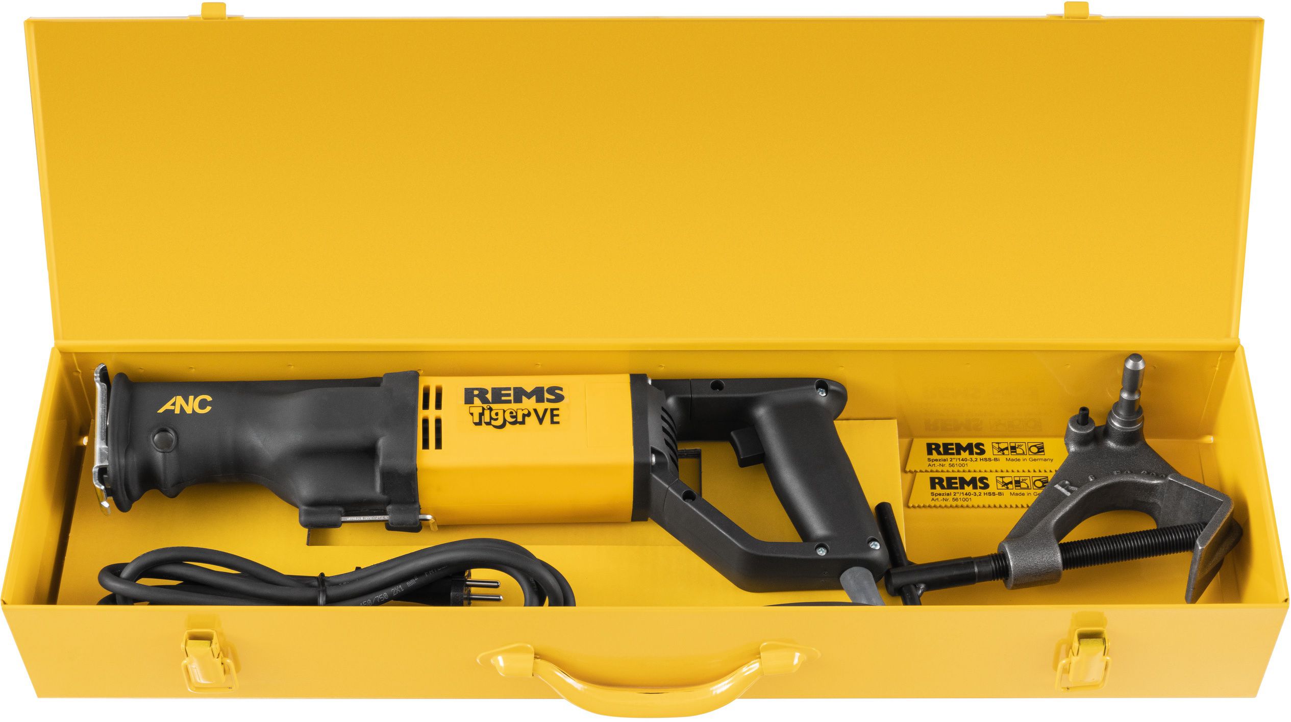 REMS Säbelsäge, Tiger ANC VE Set 560027, 1050 Watt, bis 6"/250mm - Sanitärwerkzeuge