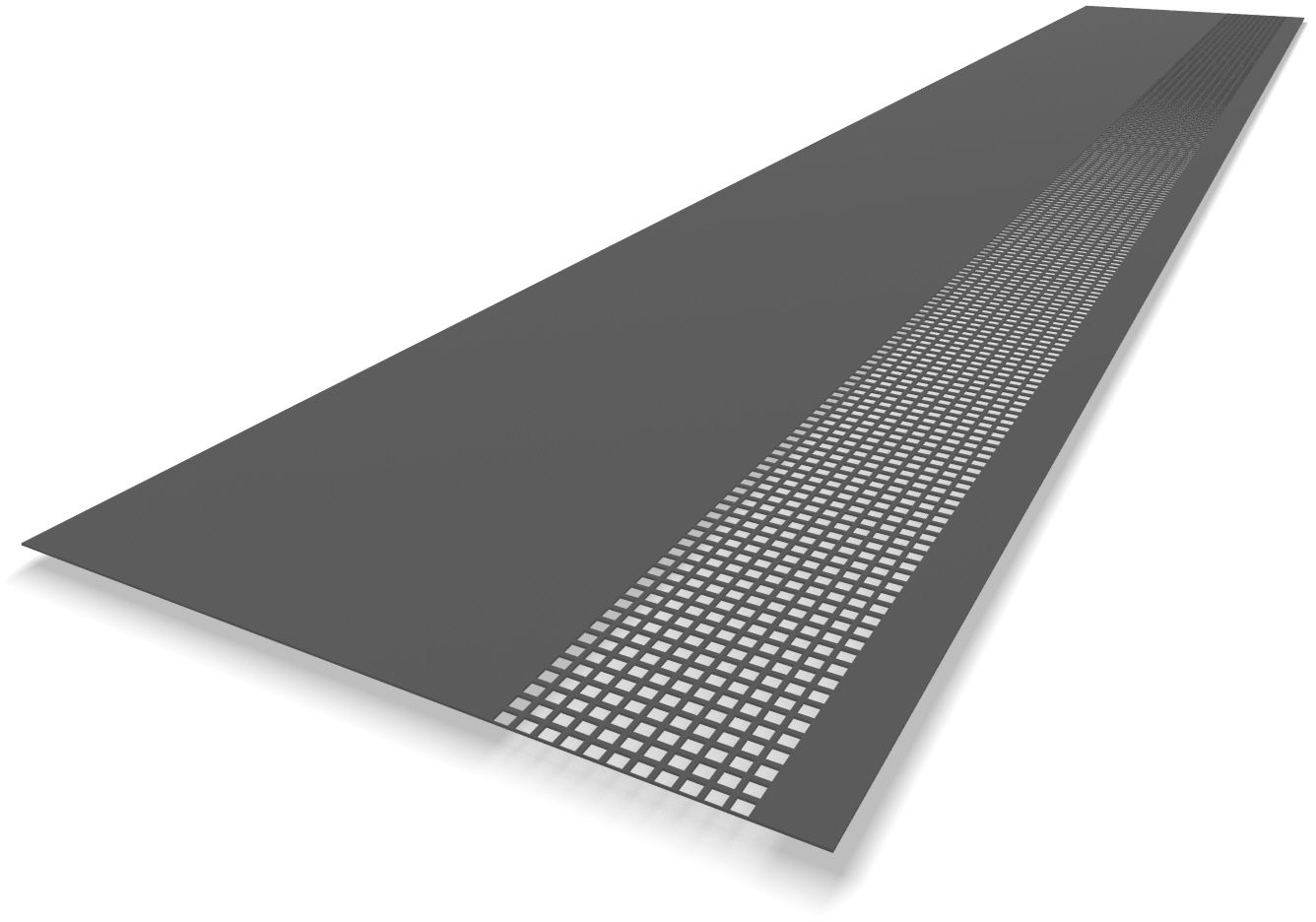 Lüftungsband 250 x 1.00 mm 507404 Rolle à 40 m P. 10 Anthrazit - PREFA Bänder und Bleche