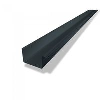PREFA Kastenrinne à 3 M 333 mm P.10 Anthrazit - PREFA Dachentwässerungssysteme