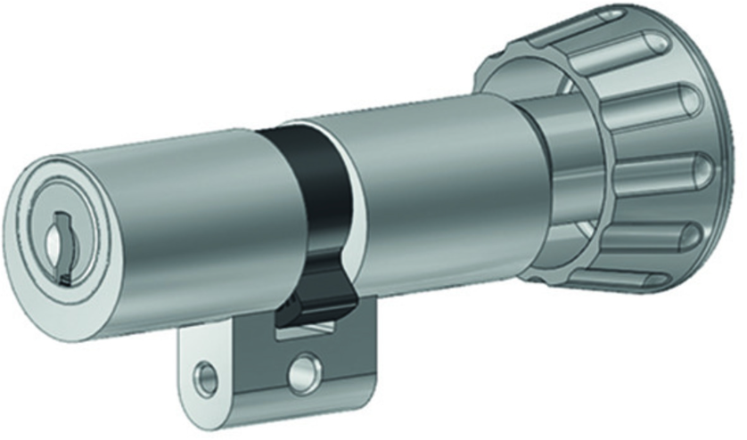 KABA 20 Drehknopfzylinder Typ M1519 32.5/32.5, mit 5 Schlüsseln - Kaba 20, Lagerprodukt