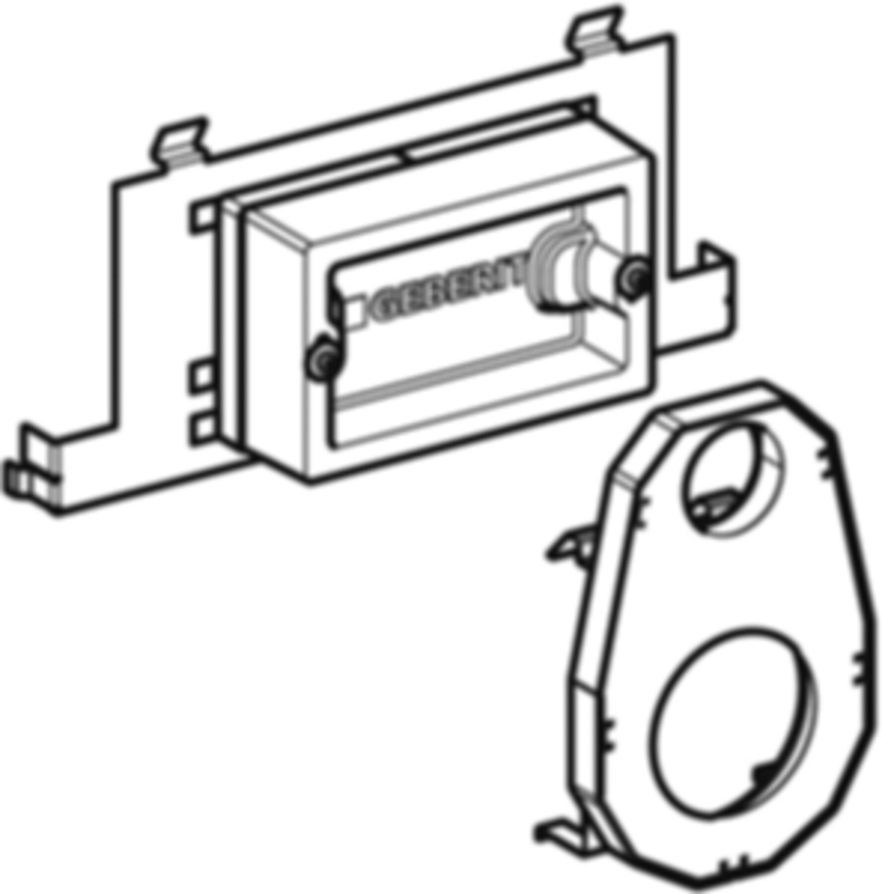 Brandverschluss-Set 111.863.00.3 - Geberit-Duofix