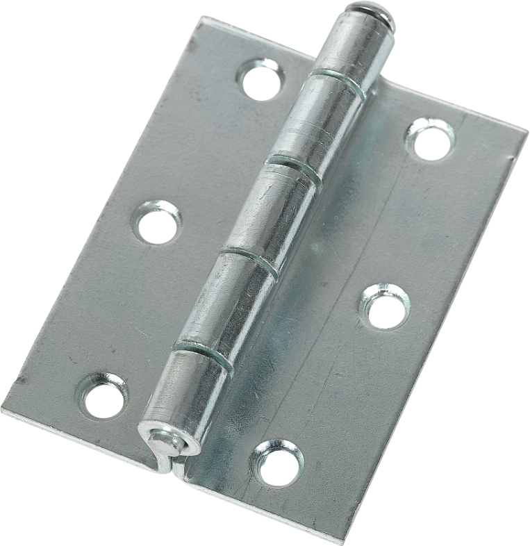 SANER Jalousiescharnier, mit Ausziehdorn 90x85x2.5mm, verzinkt - Jalousiebeschläge