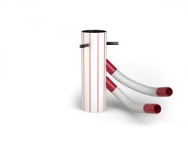 HDPE Fundamentrohr Typ C komplett