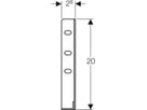 Bausatz freistehende Wand 461.660.00.1 - Geberit-GIS