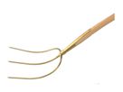 Heu- und Worbgabel Basic lackiert Gr.300/300mm, 3 Zinken, m. Eschenstiel - Gartenbauwerkzeuge