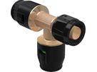 T-Stück 20mm-20mm-1/2" 651.503.00.1 mit MasterFix - Geberit-Push Fit-Formstücke