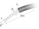 Sanipex-Rohr weiss isoliert 10mm 16mm Rollen à 50m 5710.116 - JRG Sanipex-Rohre und Formstücke