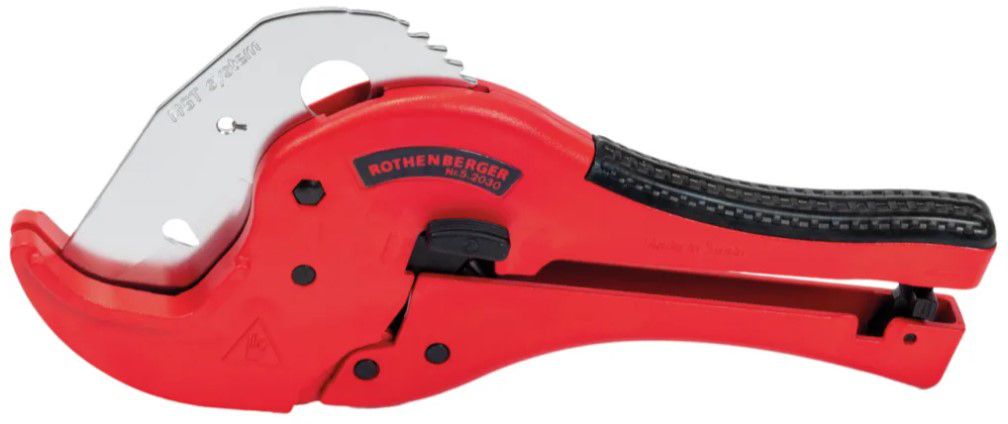 ROTHENBERGER ROCUT TC 63, Kunststoffrohr-Schere 52030, Ø 0 - 63mm, PP/PE/PEX/PVDF - Sanitärwerkzeuge