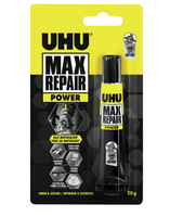 UHU Kleber Max Repair Power, transparent 20g, in Tube, Extrem-Kleber für alle Reparaturen - Kleben