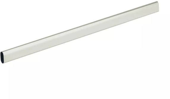 Hettich Schrankrohr silbergrau, 15 x 30 x 2000mm - Diverse Möbelbeschläge und Zubehör