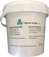 Gleitmittel für Gussrohre