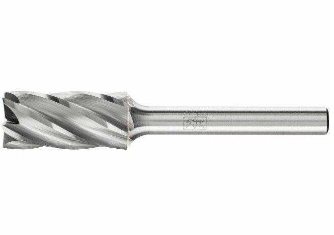 HM-Frässtift, Zylinderform Stirnverz. ZYAS 1225/6 ALU, Schaft Ø 6mm - Schleifen, Trennen