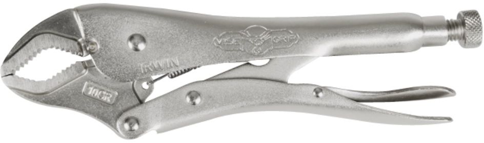 VISE-GRIP Klemmzange, gebogene Backen 7CR, L= 180 mm, Spannweite 41 mm - Spannwerkzeuge