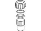 Stutzen mit Verschraubung zum Kleben d 56mm - 60mm 359.423.00.1 - Geberit-PE-Formstücke