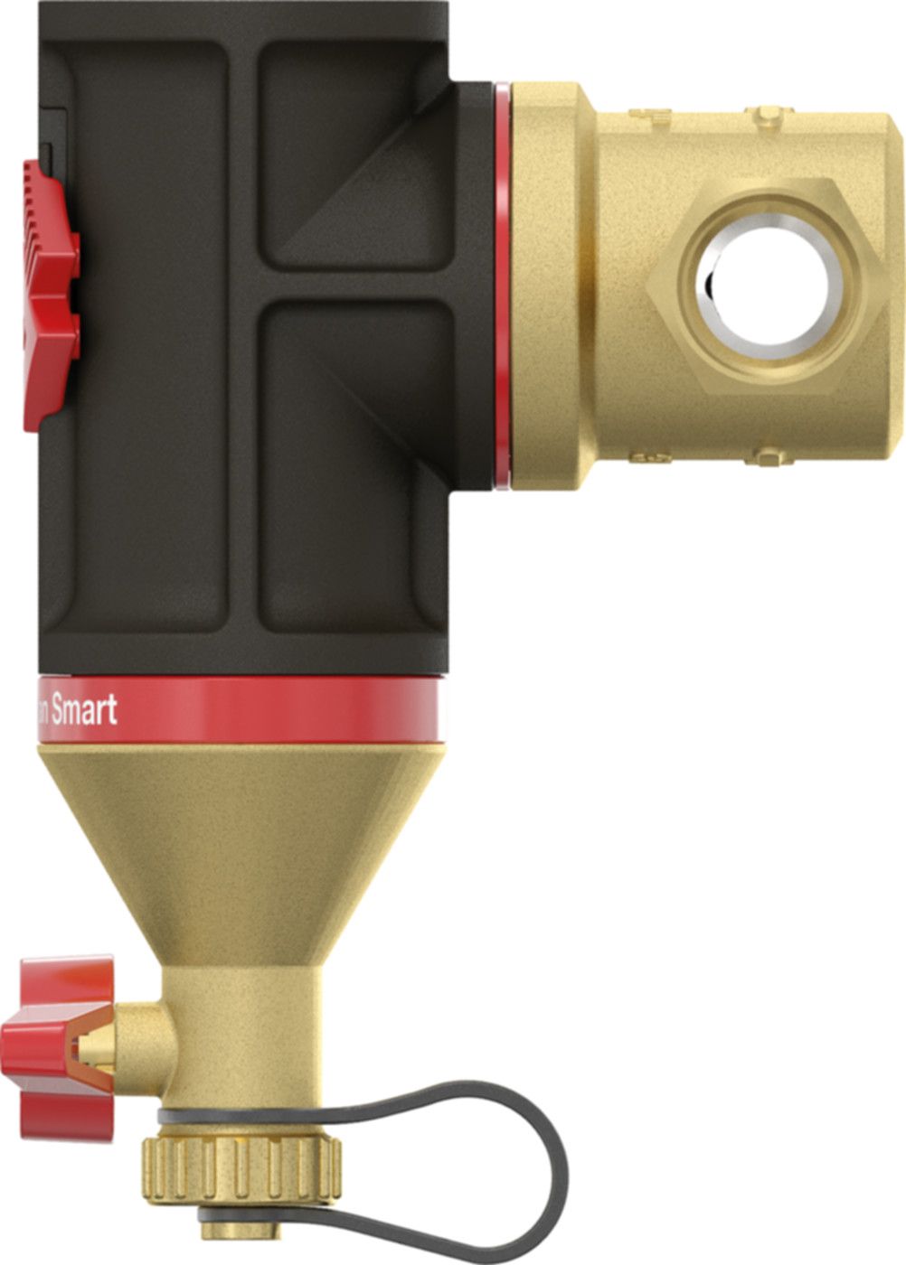 Flamco Clean Smart Schl-Abscheider 11/2" 30035 m/drehbaren Anschlüsse und EPP Isolation - Flamco Luft- und Schlammabscheider