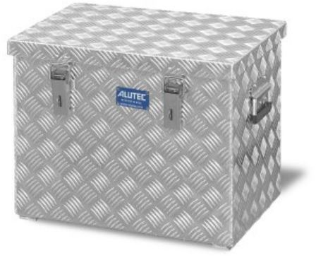 Alutec Aluminiumbox Extreme 70 Riffelblech 3 mm 70 L 522x375x420 - Werkzeugkoffer,Sortimentskoffer,Behälter