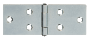 CHARMAG Tisch-Scharnier, mit vernietetem Stift HxB=35x140mm, verzinkt - Scharniere, Verschlüsse und Zubehör