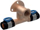T-Anschlusswinkel 90° abgesetzt 20mm-1/2"-20mm L=52mm 620.981.00.1 - Geberit FlowFit-Rohre/Formstücke