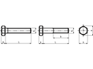6-kt Schr UNF St 8.8/Grade 5.2 vzb BN69 1/2x21/2" - Bossard Schrauben