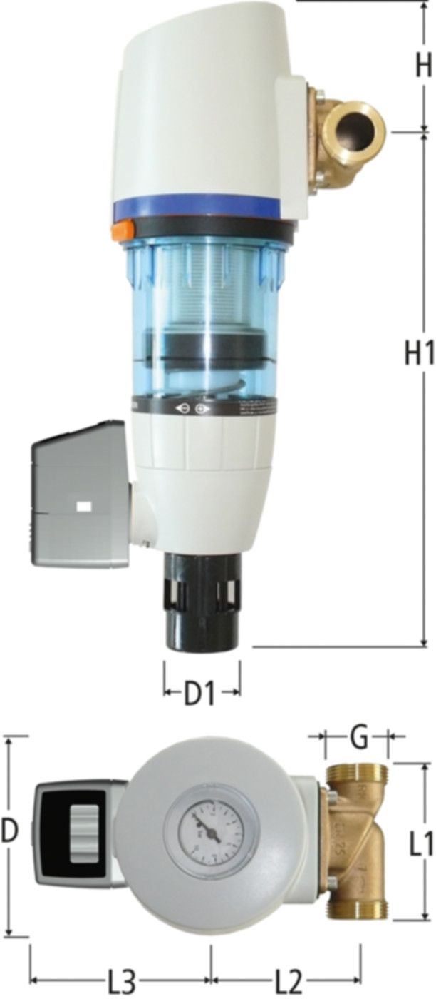 Druckreduzier-Feinfiltergruppen NUSSBAUM Aquapro Redfil