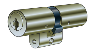 KABA 8 Doppelzylinder Typ M1515 42.5/42.5, mit 3 Schlüssel - Kaba 8, Lagerprodukt