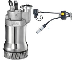 fortec® Baupumpe, PBI-42/S2 230V ,Fördermenge 42'000 l/h,mit verstellbarem Sen - Wasser