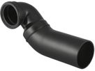 Wandklosett-Bogen 90° links d 90/ 90mm 366.913.16.1 - Geberit-PE-Formstücke