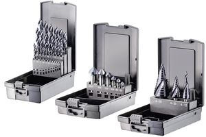 FORTEC Spiralbohrer Premium Black Edition 3 in 1 Spiralbohrersatz 1-10mm , Senker-und Stufenbohrer - Bohren