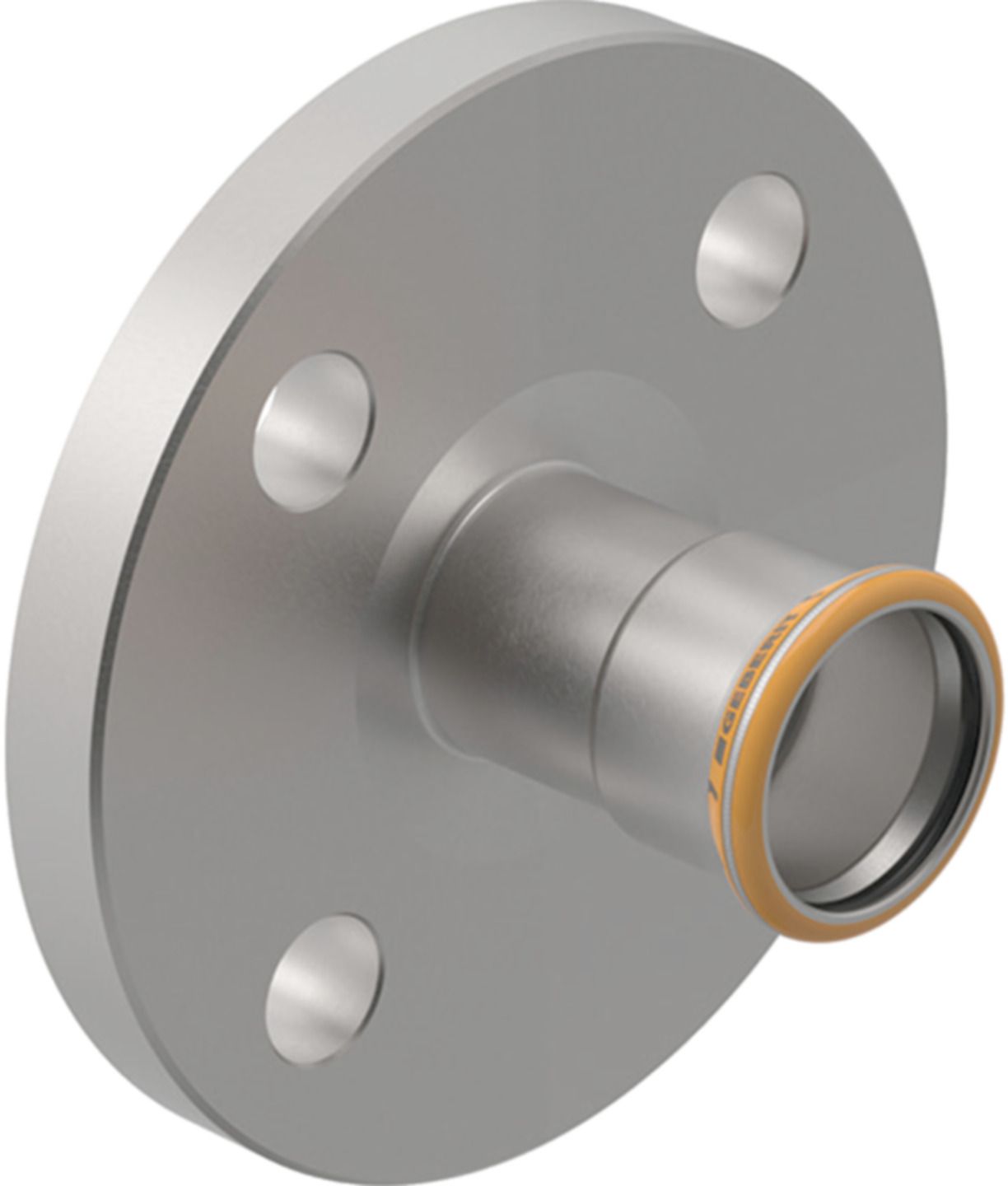 Flansch mit Muffe PN 10/16 54mm 43738 - Mapress Therm Formstücke