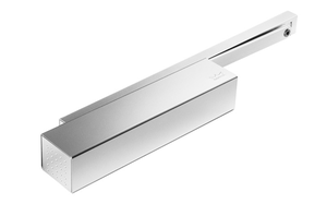 Dormakaba Gleitschienen-Türschliesser TS 93G silber, bis Türbreite 1250mm, Contur Design - Türöffner, Türschliesser, Türfeststeller