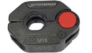ROTHENBERGER Pressring DURA LAZR TEC M15 schwenkbar 180° - Sanitärwerkzeuge