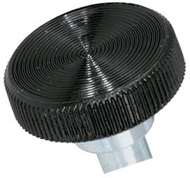 Rändelknöpfe f I-6kt POM schwarz BN5364 M5/8,5/17/6,5 - Bossard Schrauben