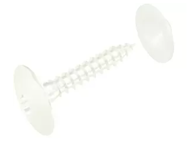 PREFA Fassadenschraube 4.8x30mm Ø 16 mm, P.10 Prefaweiss 533176 - PREFA Fassadensysteme