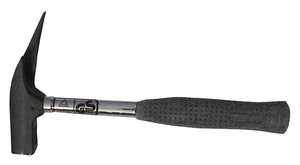 Latthammer, mit Dauermagnet 600g, L= 320mm, Stahlrohrstiel gummiert - Bauwerkzeuge