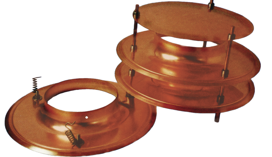 Kupfer 3D ohne Anschl. 200 mm - Sairlift Kaminhüte