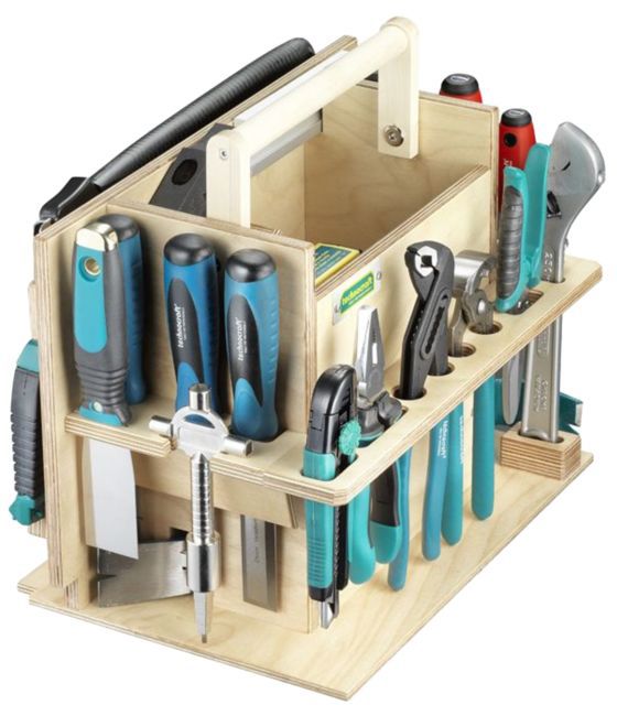 TECHNOCRAFT Schreiner Werkzeugkiste Systainer T-LO 81 tlg. , Basic Schreiner Werkzeug - Schlüsselwerkzeuge