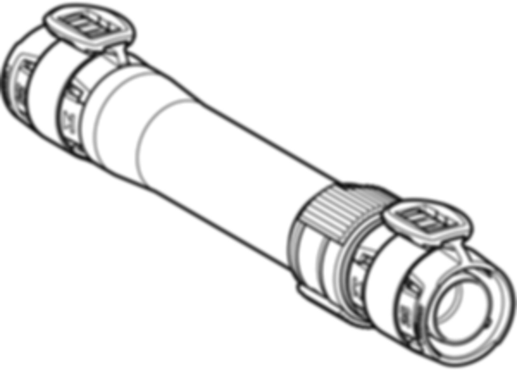 Langkupplung 16mm 620.020.00.1 - Geberit FlowFit-Rohre/Formstücke