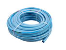 ULTRAFLEX Jeans Wasserschlauch, Kunststoff Ø 16mm, 8bar, jeansblau, L= 15m, inkl. Brause - Schläuche, Schlauchbriden