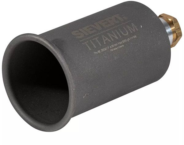 SIEVERT Pro 88 Titanium Brennerkopf Ø50 mm , L= 130mm , 86 kW , 6700g/h - 4 bar - Spenglerwerkzeuge