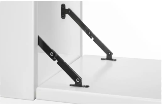 Hettich Mini-Klappenhalter vernickelt, 106mm - Diverse Möbelbeschläge und Zubehör